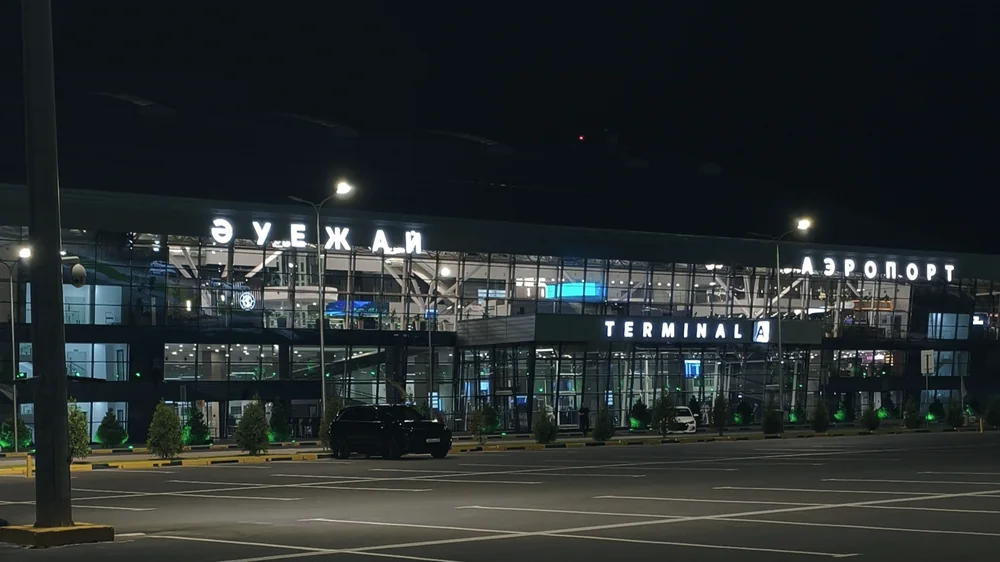 Аэропорт Шымкента и дорога до центра